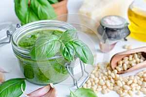 Pesto genovese sauce