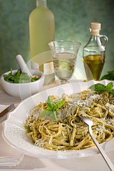 Pesto pasta