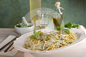 Pesto pasta