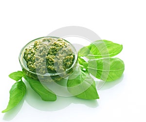 Pesto sauce photo