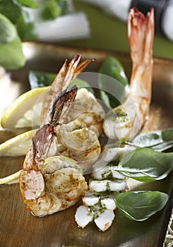 Pesto Shrimps photo