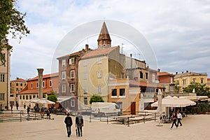 Pet Bunara Square. Zadar. Croatia.