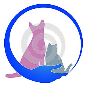 Pet care logo