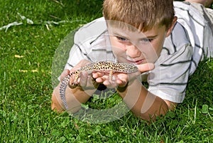 Mascota lagarto 