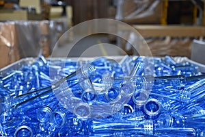 PET Preform Mass Blue