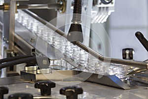 PET Preform in PET bottles blowing.