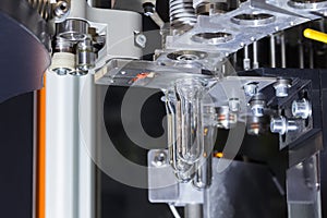 PET Preform in PET bottles blowing.