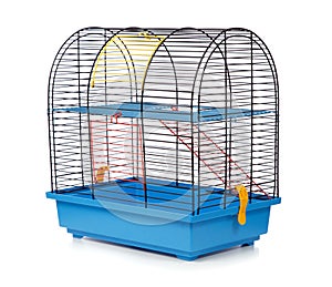 Pet rodent cage