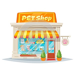 pet shop facade photo