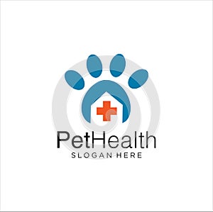 Pet Shop Logo . Home Pet logo design . Dog cat logo . Animal Pet Care Logo . Vet logo, Pet Store . Pet Health Logo