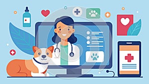 A pet telemedicine platform offers online courses for pet owners to learn about preventative care and common health photo