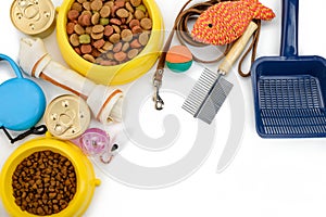 Pet toys, food and accessories