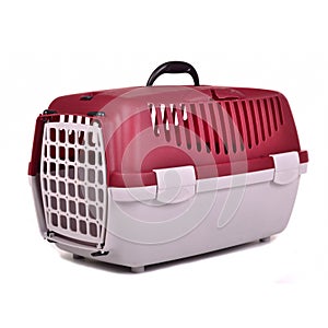 Pet travel plastic cage