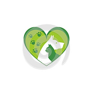 Pet and Veterinarian Logo ,animal lover group