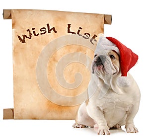 Pet wish list