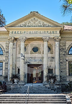 Petaluma, California historic library building