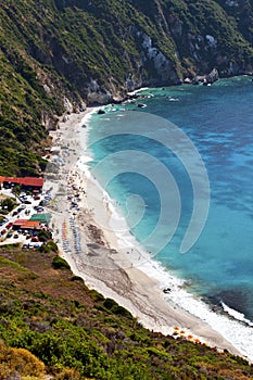 'Petani' beach at Kefalonia island