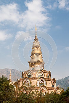 Petchaboon, Thailand. Wat Pha Son Kaew