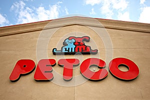 Petco store sign