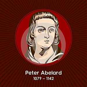 Peter Abelard 1079-1142 was a medieval French scholastic philosopher, theologian, and preeminent logician