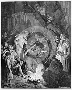 Peter Denies Knowing Jesus