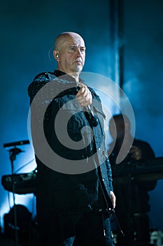 Peter Gabriel during the concert