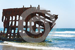 Peter Iredale Shipwreck on the Oregon Coast