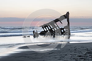 Peter Iredale shipwreck