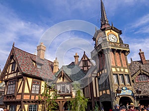 Peter Pan ride at Fantasyland in the Disneyland Park