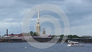 Peter and Paul Cathedral in Saint Petersburg, Russia