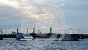 Peter and Paul Cathedral in Saint Petersburg, Russia