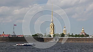 Peter and Paul Cathedral in Saint Petersburg, Russia