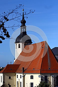 Peter and Paul church in Reichenbach-im-Vogtland town in Saxony, Germany