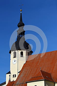 Peter and Paul church in Reichenbach-im-Vogtland town in Saxony, Germany