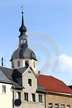 Peter and Paul church in Reichenbach-im-Vogtland town in Saxony, Germany