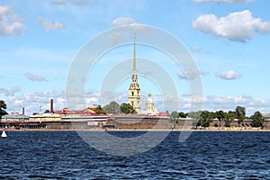 Peter and Paul Fortress - the outpost of St. Petersburg.