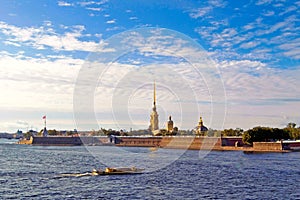 Peter and Paul Fortress in Saint Peterburg, Russia