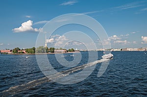 Peter and Paul Fortress in Saint-Petersburg