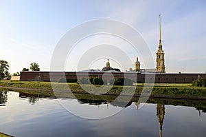 Peter and Paul Fortress, St. Petersburg, Russia.