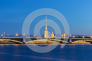 Peter and Paul Fortress at St.Petersburg, Russia