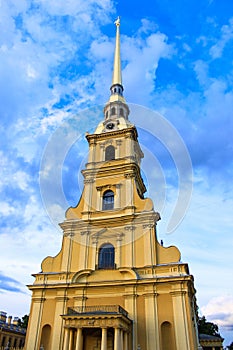 Peter and Pavel Cathedral. Saint Petersburg