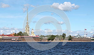 Peter-Pavel`s Fortress. St. Petersburg.