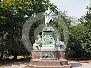 Peter von Cornelius monument in Duesseldorf