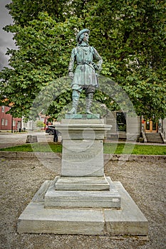 Trondheim Statue of Peter Wessel Tordenskiold