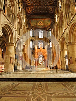 Peterborough Cathedral - The High Altar - Cambridgeshire - UK 