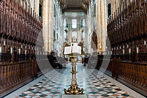 Peterborough Cathedral Lectern in Choir