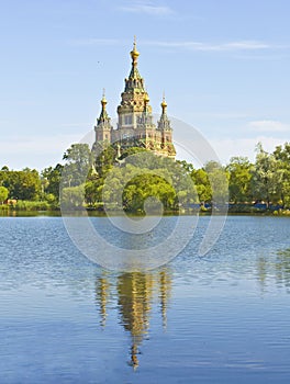 Peterhof, cathedral of St. Peter and St. Pavel