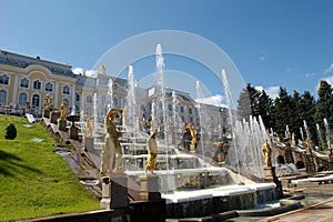 Peterhof Palace fountains