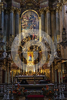 Peterskirche or St. Peter Church in Vienna, Austria