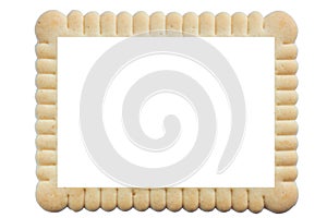 Petit-beurre biscuit frame photo